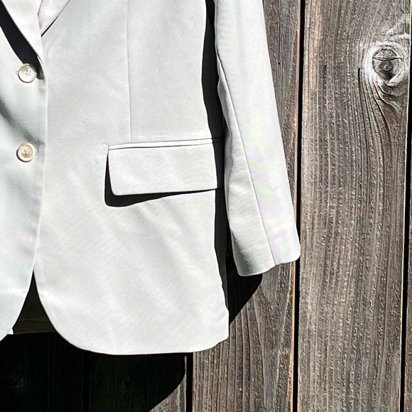 H&M taupe tan oversized blazer size small - Picture 12 of 16